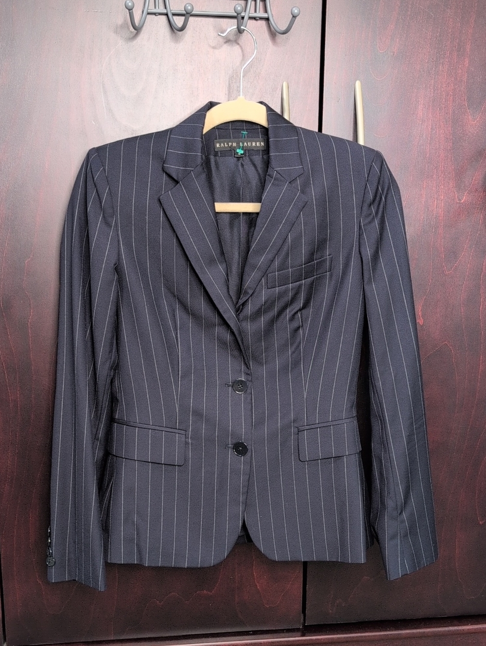 Ralph Lauren Black.label Navy Pinstripe Blazer 6